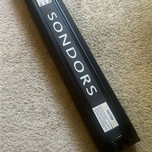 Black Electric Bike Battery Pack